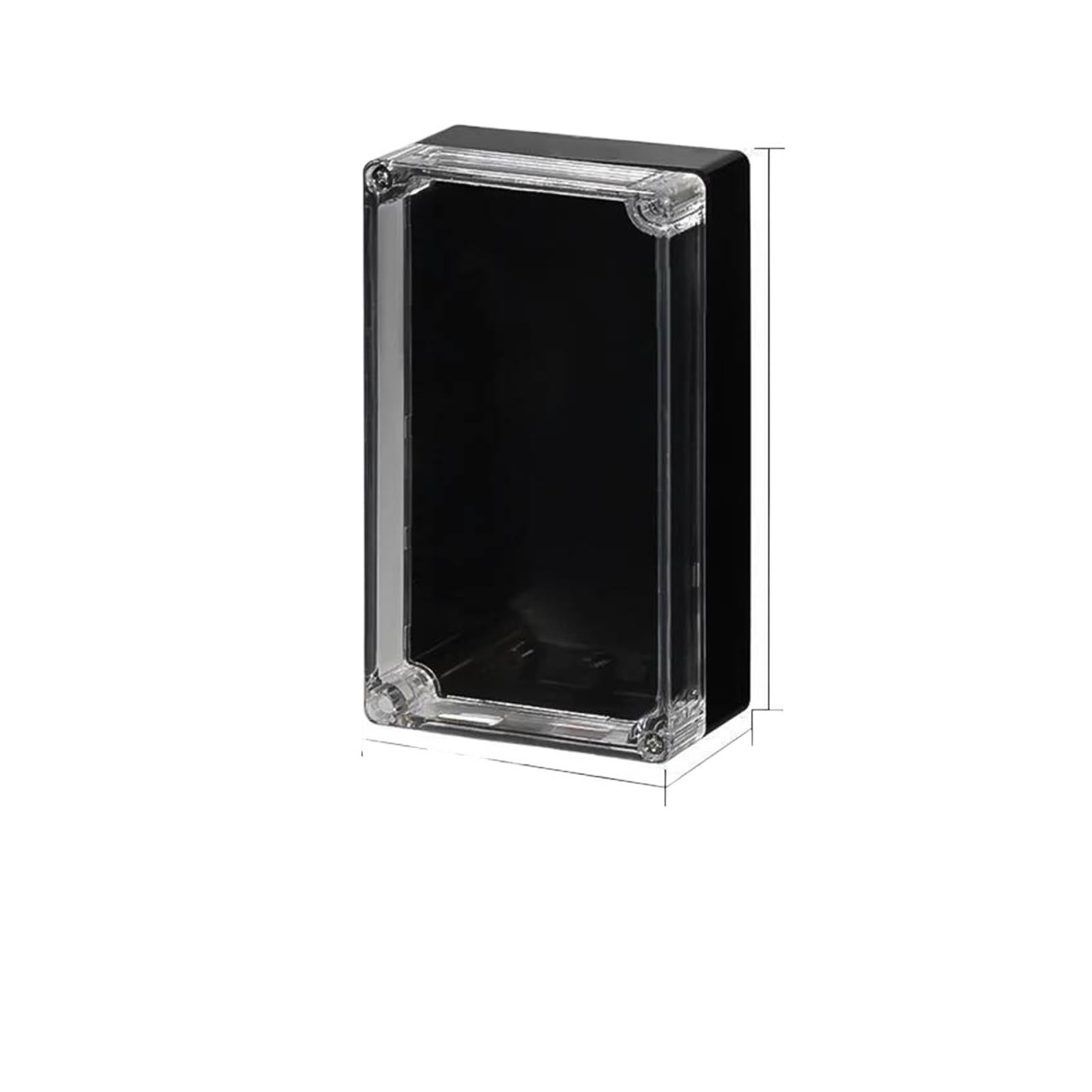 2pcs Transparent Cover Junction Box for Wiring