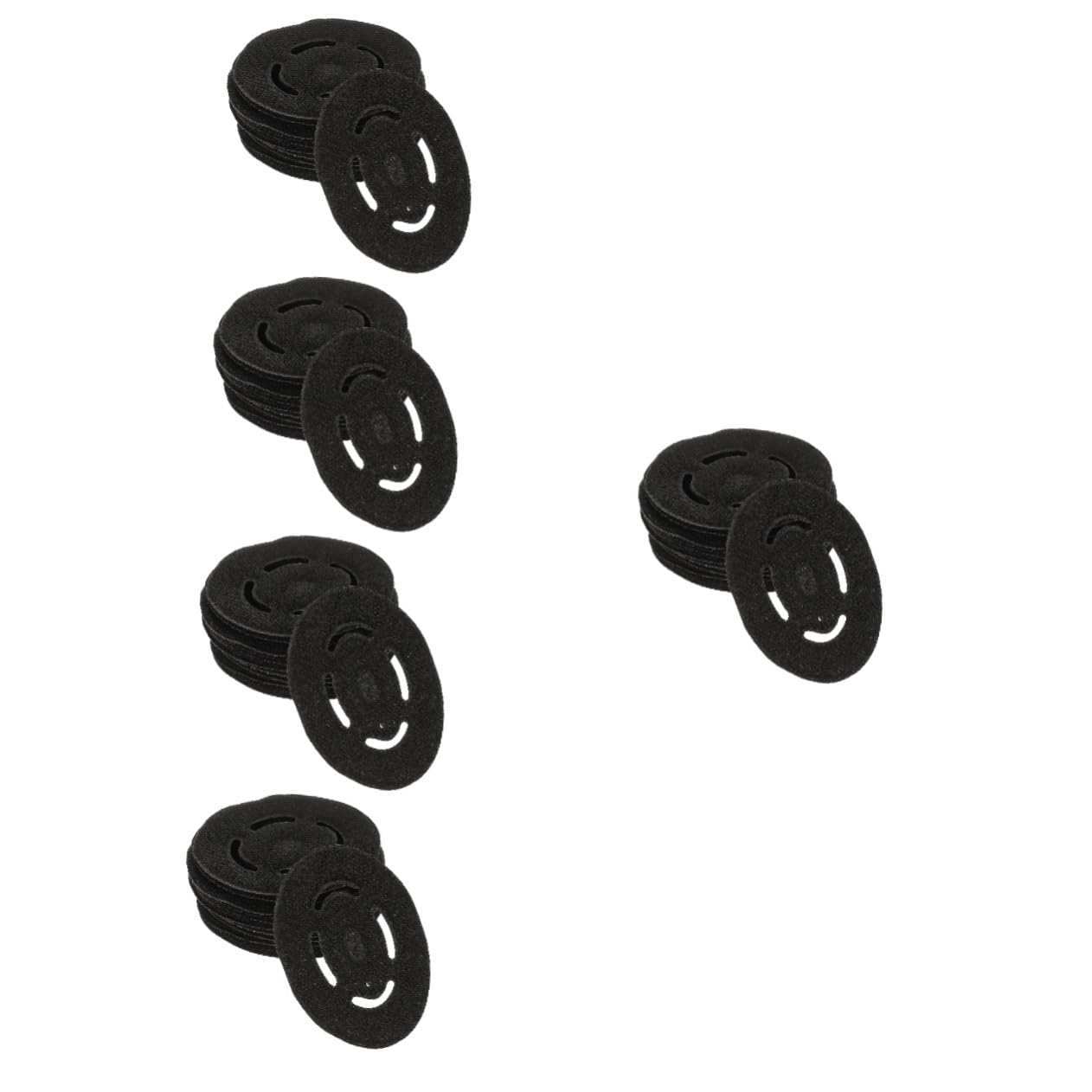 PartyKindom 50pièces Doublures De Casque De Sécurité De Casque Éponge pour Chantiers Et Activités Extérieures
