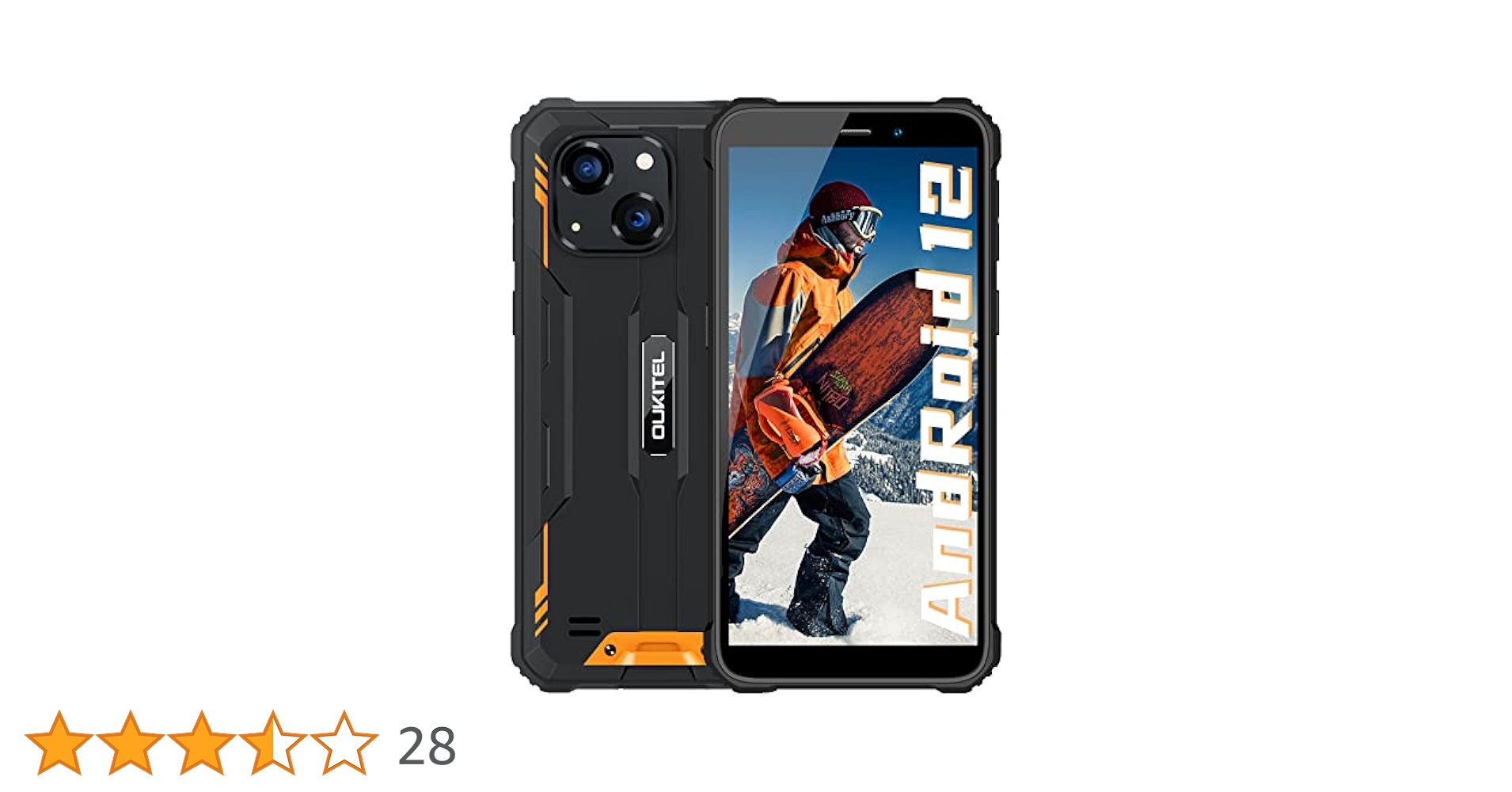 Amazon | SIMフリー スマホ 本体 OUKITEL WP20 Android 12 防水