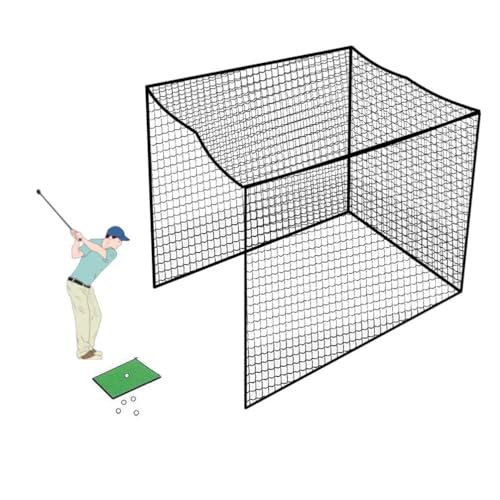 Aoneky Nylon Golf Cage Net - 10x10x10ft