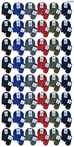 Yacht & Smith Wholesale Kids Beanie and Glove Kit Sets, Homeless Donation Children Shelters