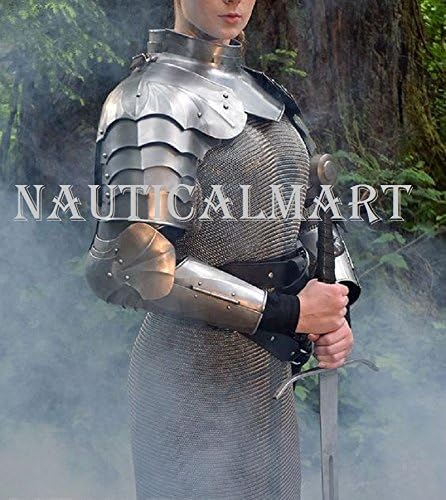 NauticalMart Complete Medieval Arms Armor Set with Chainmail