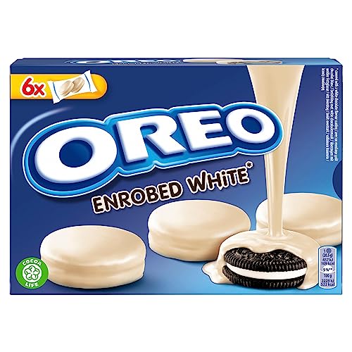 Galletas Oreo | Blanco Cubierto | Oreo Sabores | Oreo Galletas | 24 Pack | 984 Gramo Total