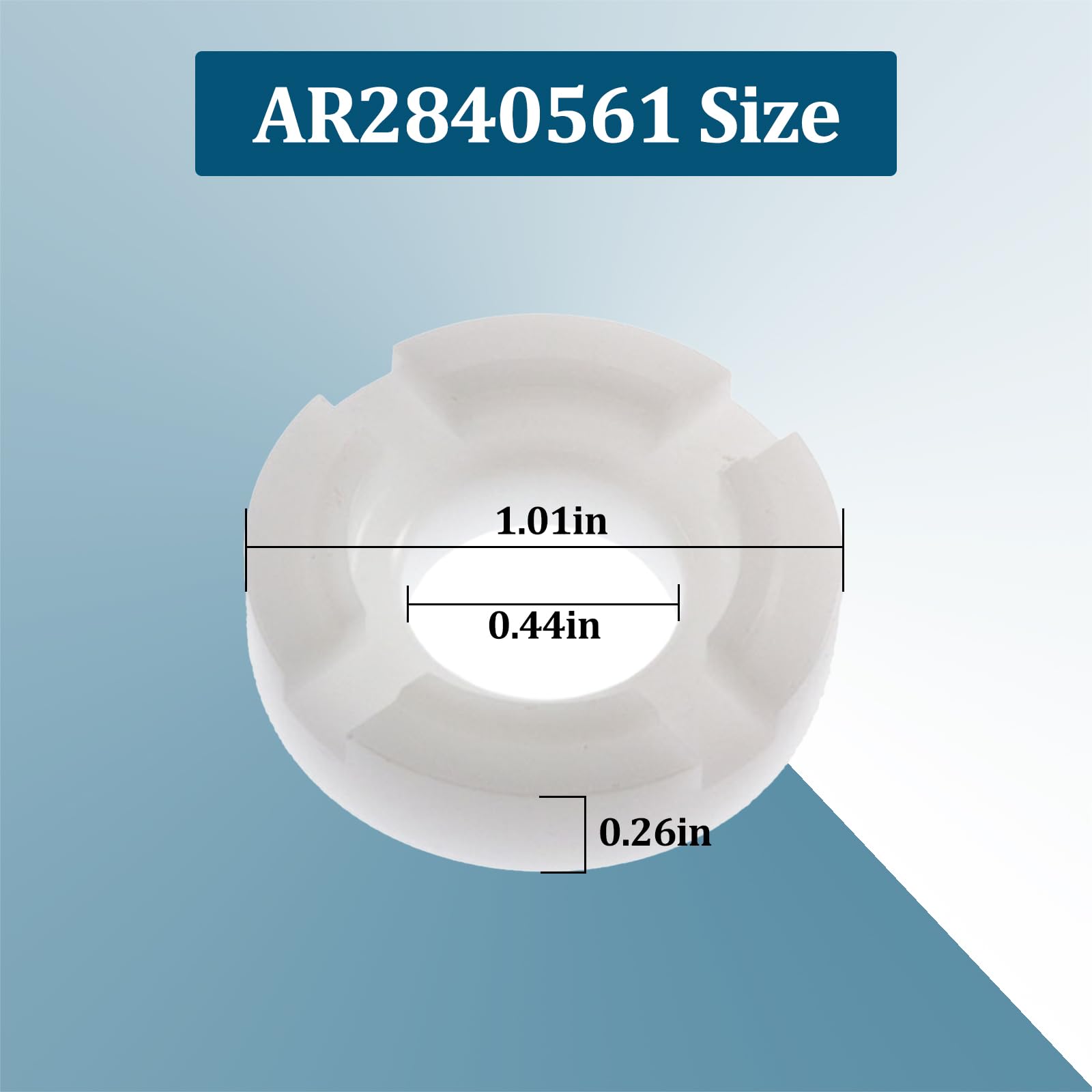 Paquete de 6 bujes compatibles para bombas de lavado a presión RMW, reemplazados por Annovi Reverberi número de pieza AR2840561