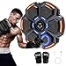 snawowo Music Boxing Machine Adulti - 9 modalità di 9 velocità Macchina da Boxe Musical Pugile con Guanti - LED Musica Bluetooth Boxe Allenamento per Casa (Nero)