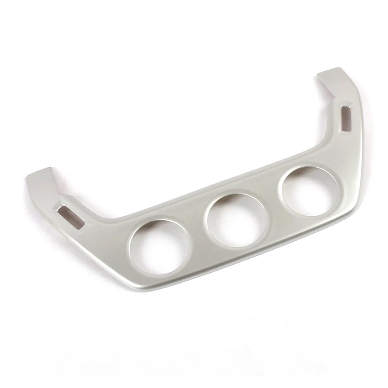 for Toyota for Corolla E210 2019-2024 Hybrid ABS Carbon Car Navigation Strip Cover Trim Frame Case Sticker Center Console Trim(B Silver)