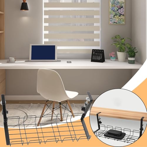 デスク下コードマネジメント | ケーブルホルダー&オーガナイザー,デスク下 コード オーガナイザー バスケット オフィス ホーム 学習机 デスク ワークステーション スタジオ 用