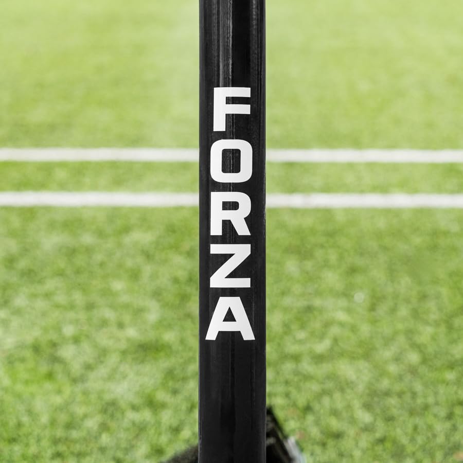 FORZA Wytrzymała wycieraczka i skrobak do bagażnika – środek do czyszczenia błota ze stalową ramą, idealna do gospodarstw rolnych, klubów sportowych i placów budowy (czarna, jednostronna, przykręcana
