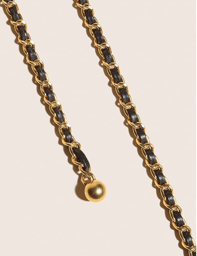 Purse Chain Strap for Handbags Crossbody Straps for Bag Replacement Leather Chain Belt4