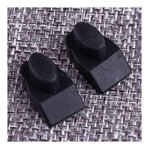 Yuanmei Poignée de Porte Interrupteur Bouton Ovale d'empreintes digitales Module d'acquisition sans clé de déverrouillage Cap Fit for Mazda 6 Speed ​​6 Rx8 CX7 CX-9 Cover