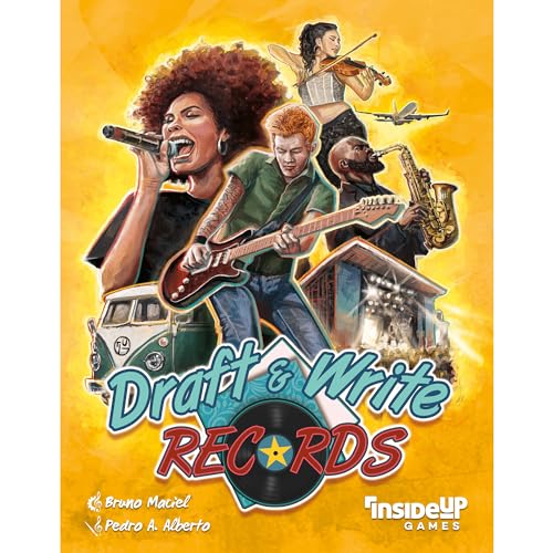 Draft & Write Records juego de mesa para 1 a 6 jugadores miniatura 1