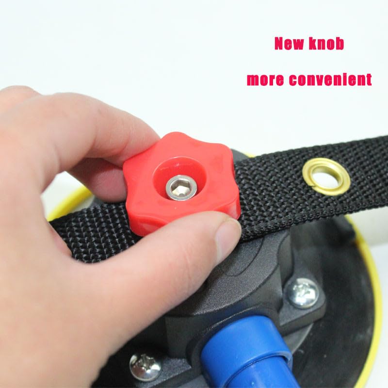 Image of 4.5 inch Heavy Duty Hand Pump Suction Cup for Dent Repair Light, Paintless Dent Repair Tool
