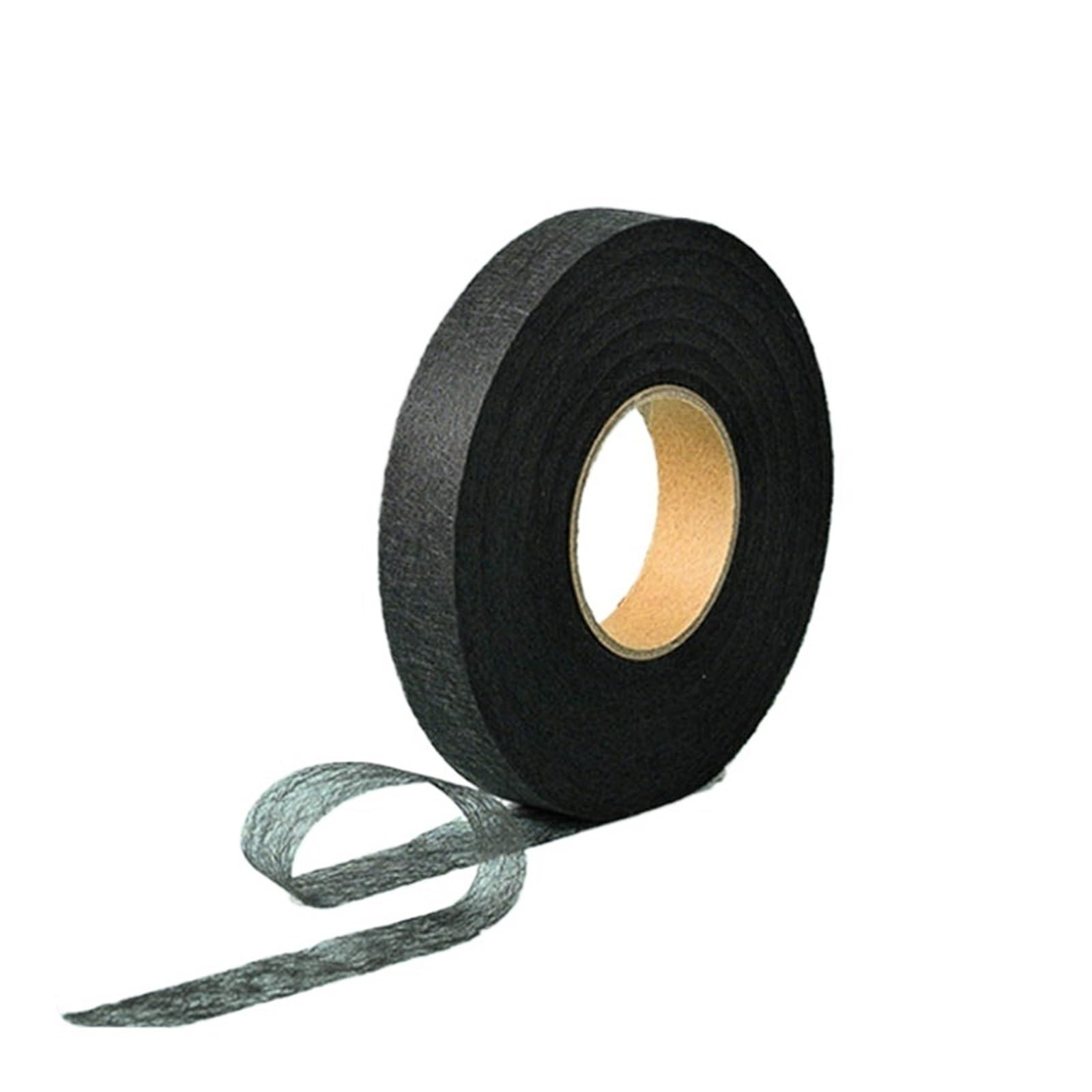Säumband Bügelband zum Bügeln, 70 Yards schwarz weiß doppelseitiges Interlining-Klebeband for Stoff, Kleidung, for Aufbügeln, DIY, Nähen, Patchwork, Zubehör, Saumband(Black,2cm Wide)