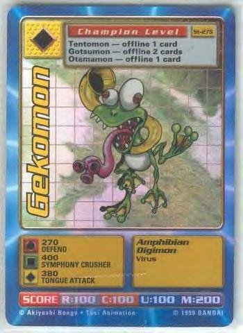 Digimon - Gekomon - St-27 by Digimon