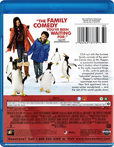 Mr. Popper's Penguins [Blu-ray] image 4
