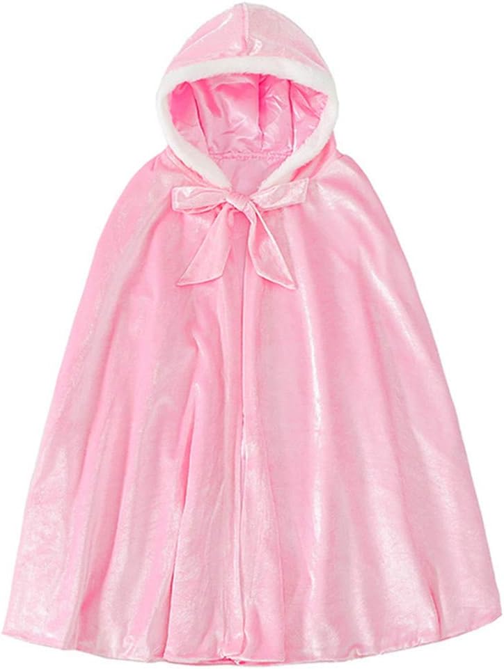 Girl Cape Cloaks Floor Length Deluxe Costumes for Girls