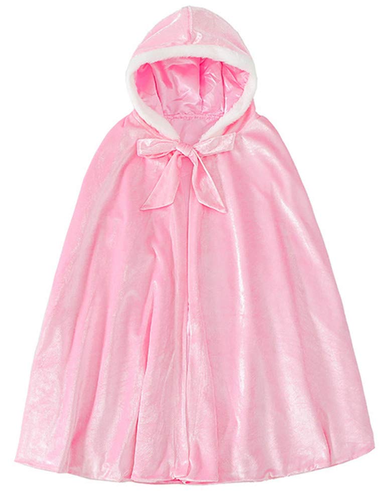 Girl Cape Cloaks Floor Length Deluxe Costumes for Girls