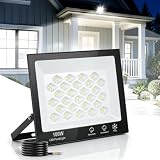 Bellanny Faretto LED da Esterno 100W, 10000LM Faro Led, 6500K Proiettore