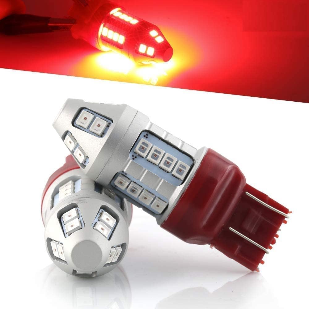 Red Flashing Strobe Blinking Rear Alert Safety Brake Tail Stop High