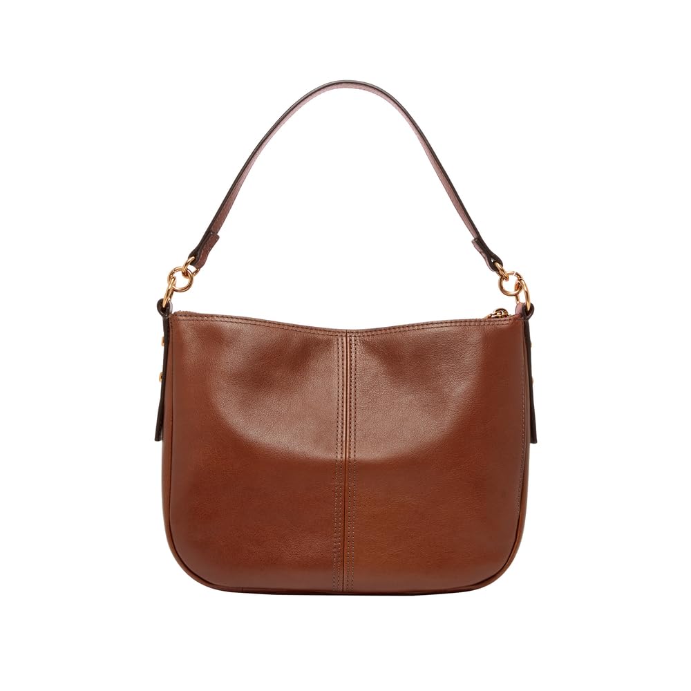 Fossil Jolie Bolso cruzado de piel o ante marrón para mujer