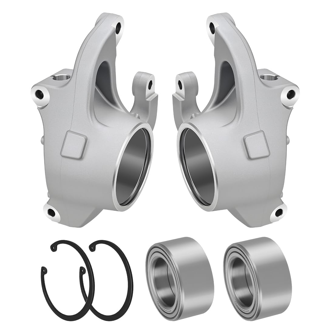 Knuckle de Direction Avant Gauche et Droit avec Kit de Roulements convient pour Polaris Sportsman Scrambler 550 850 1000 2009-2025 1822945 1822946