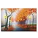 Autumn in the Park LED Lighted Canvas Wall Art