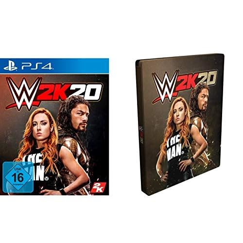 WWE 2K20 Standard Edition inkl. Steelbook (exkl. bei Amazon.de) - [PlayStation 4]