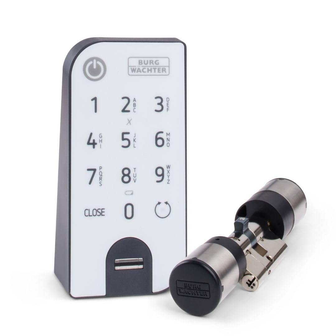 BURG-WÄCHTER Elektronisches Türschloss secuENTRY easy 7602 FP