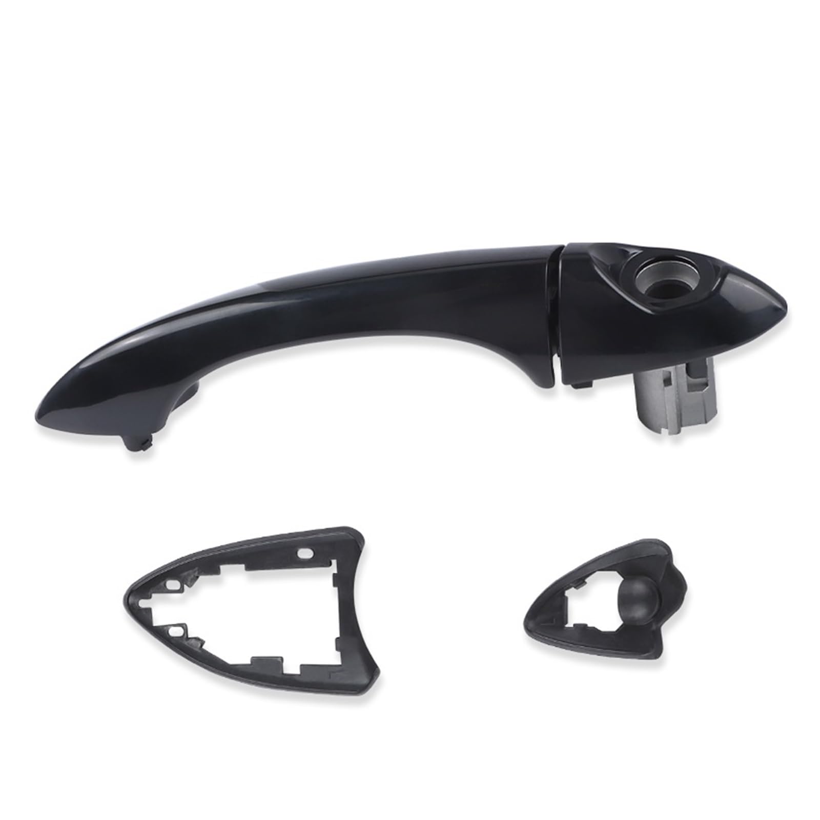 Lsdsaaza Lhd Front Left Sliding Exterior Handle For Bmw X5 E53 2000-2006 Outer Door Handle Front Exterior 51218243618 51218257738 Lhd Rhd(Lhd Front Left)