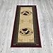 Machine Washable Rooster Design Non-Slip Rubberback 2x5 Kitchen Runner Rug for Kitchen, Hallway, Bar, 20