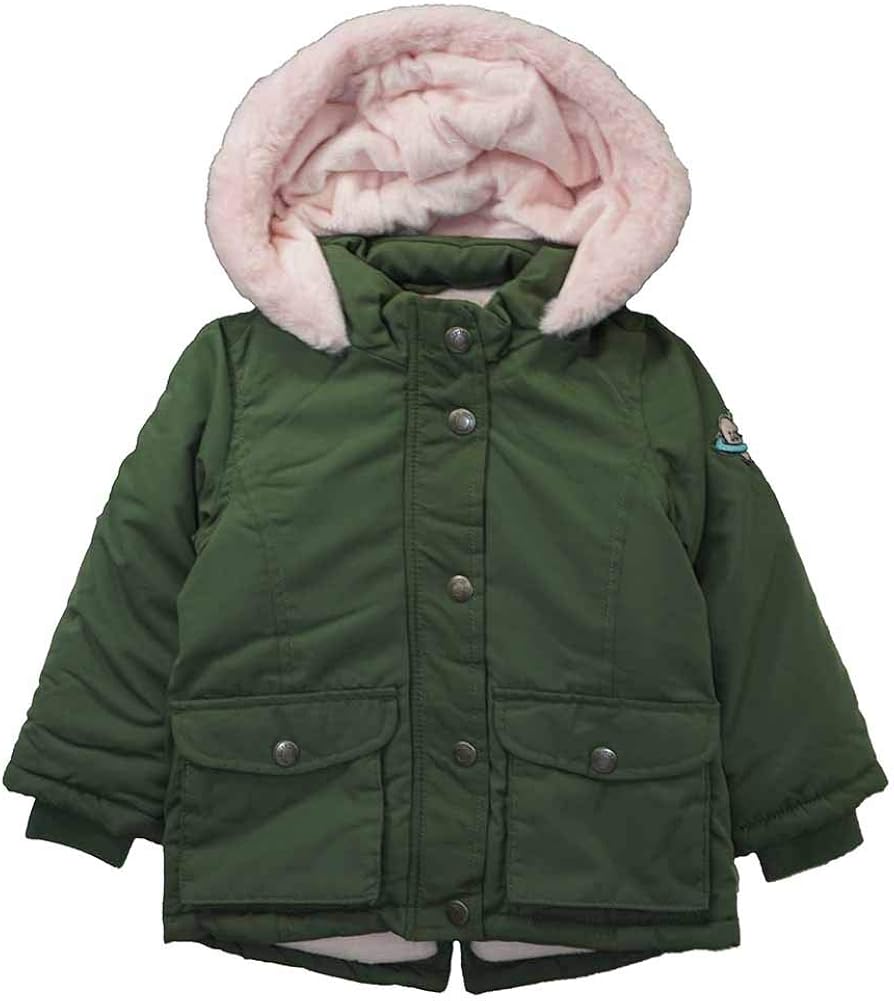 Girls green coat Clearance