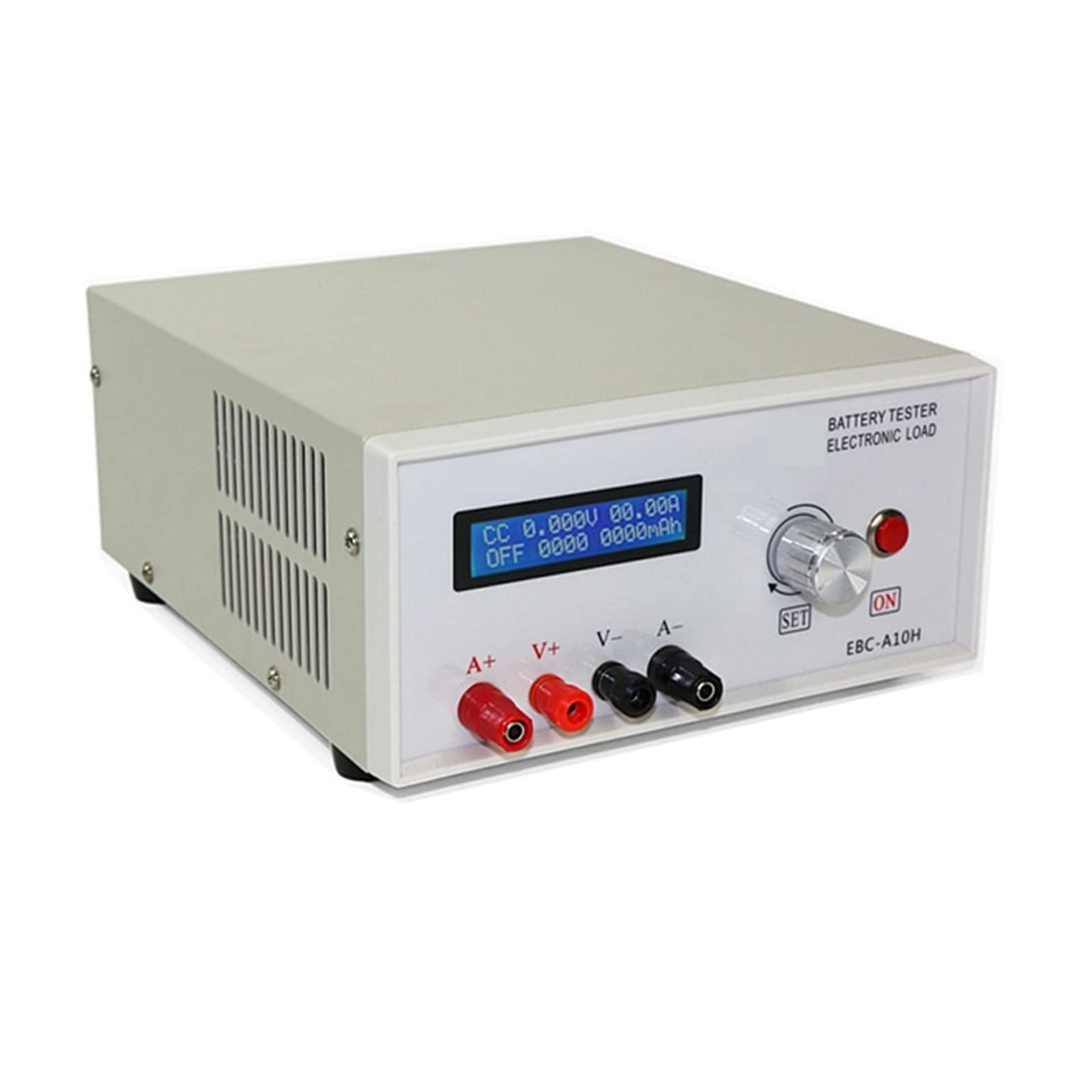 Tester per batterie, EBC-A10H Tester di carico elettronico multifunzione 0-30V12V Capacità della batteria Power Bank e test di alimentazione CC 10A 150W
