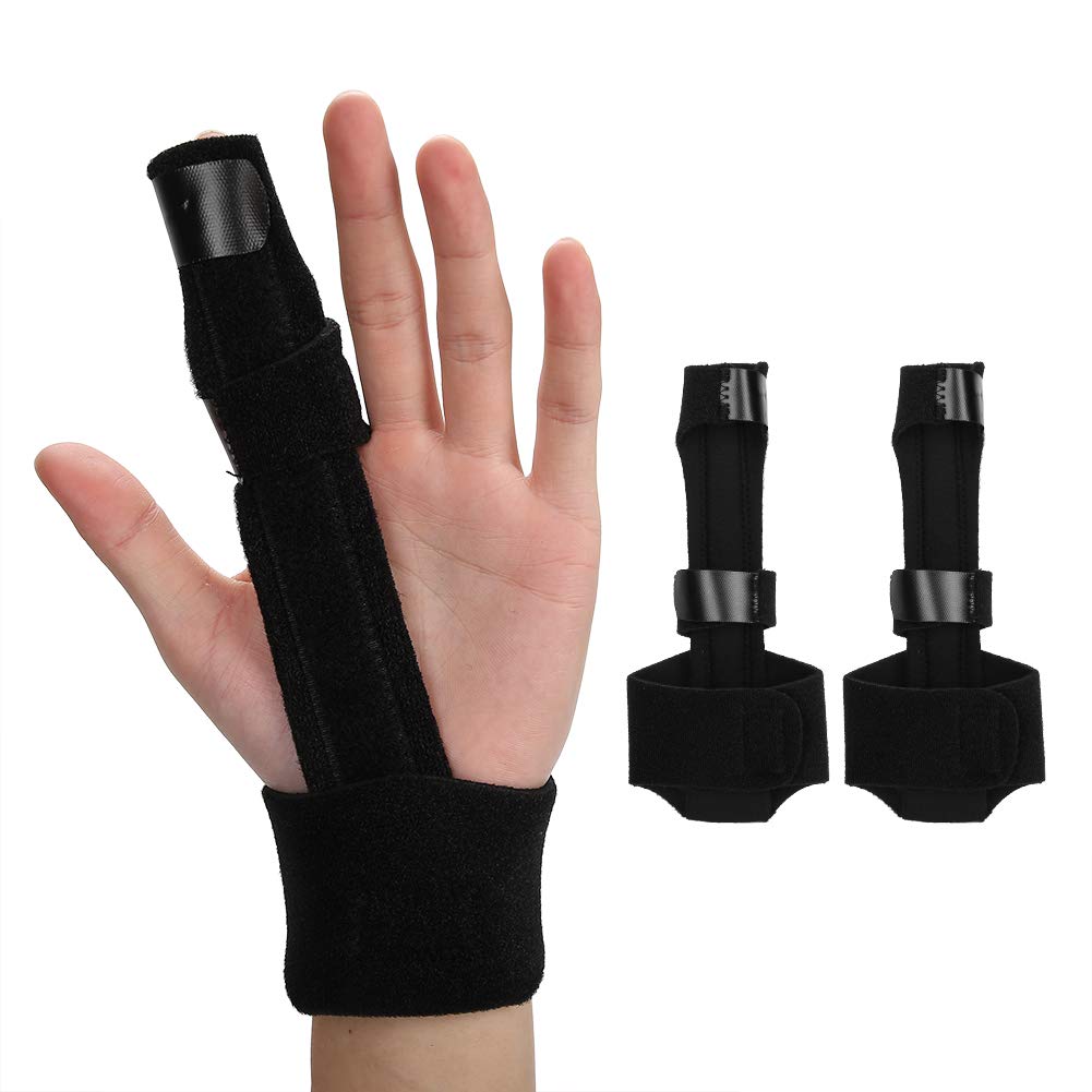 Brrnoo Stecca Regolabile Dito, Stecca Dito Trigger Ortesi Dito Supporto