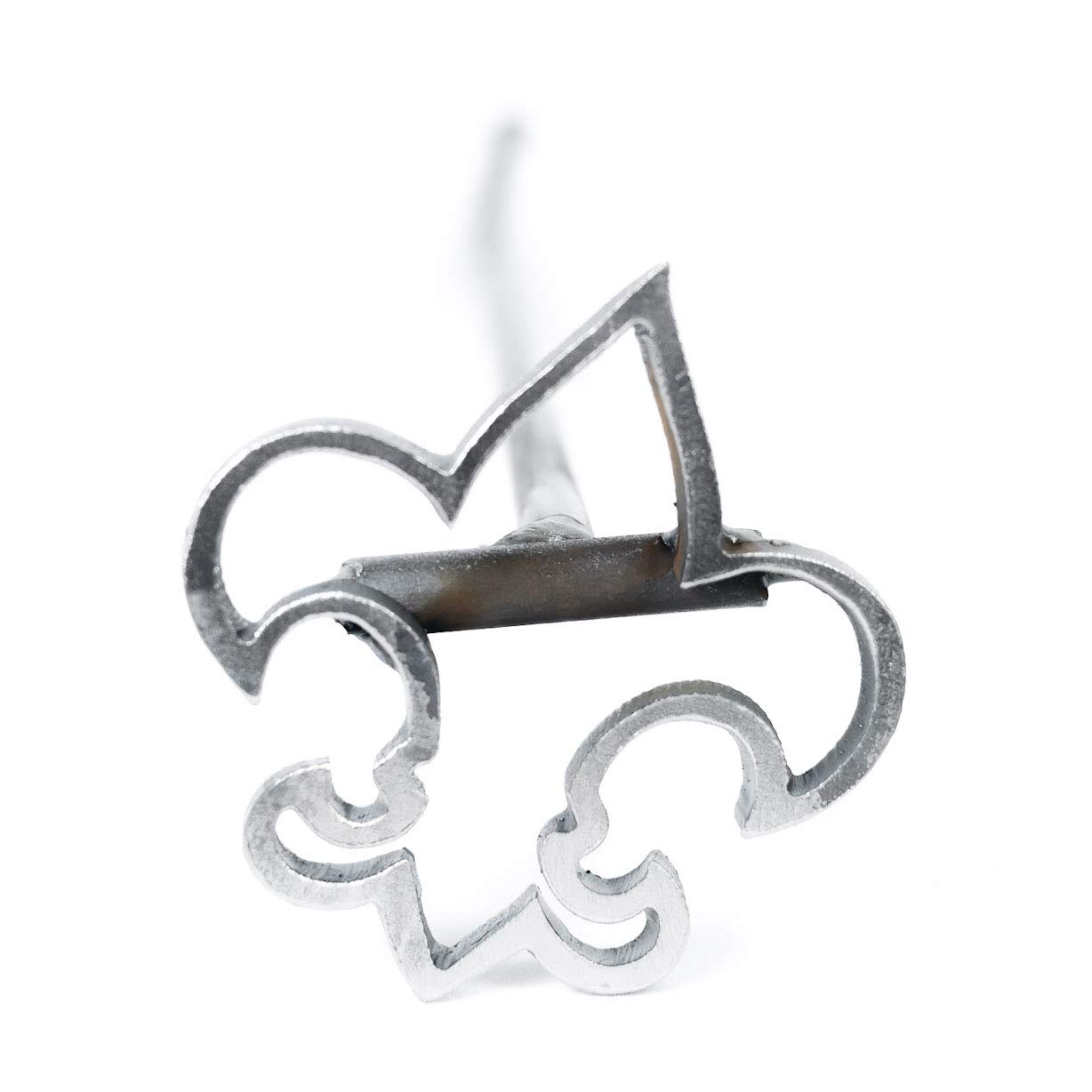 Shape Wood Branding Iron for Personalized Crafts, Custom Woodworking, BBQ, and Grilling - Fleur De Lis - 4