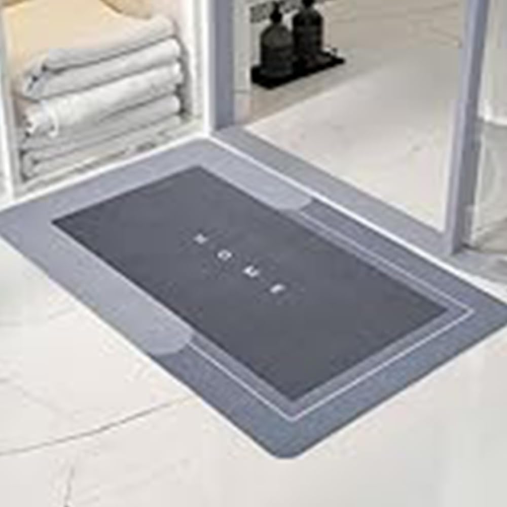 chermik Süper Su Emici Kaymaz Tabanlı Paspas 60x39 cm, CHRMK1904