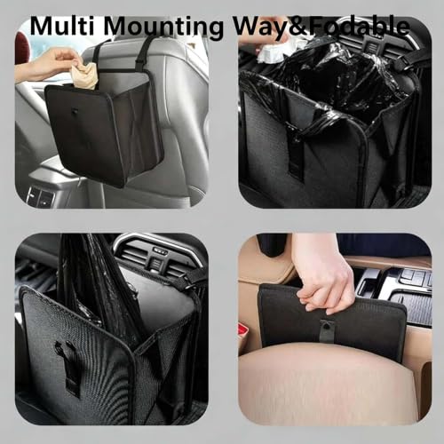 Papelera coche impermeable Citroen C4 SpaceTourer plegable 6