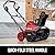 SKIL PWR CORE 40 Brushless 40V 20 in. Single Stage Snow Blower Kit, 30'ft Throwing Distance, Includes 6.0Ah Battery and Charger- SB2001C-10 red