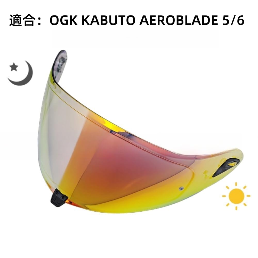Amazon | Wayocfei バイク ヘルメット シールド PHOTOCHROMIC
