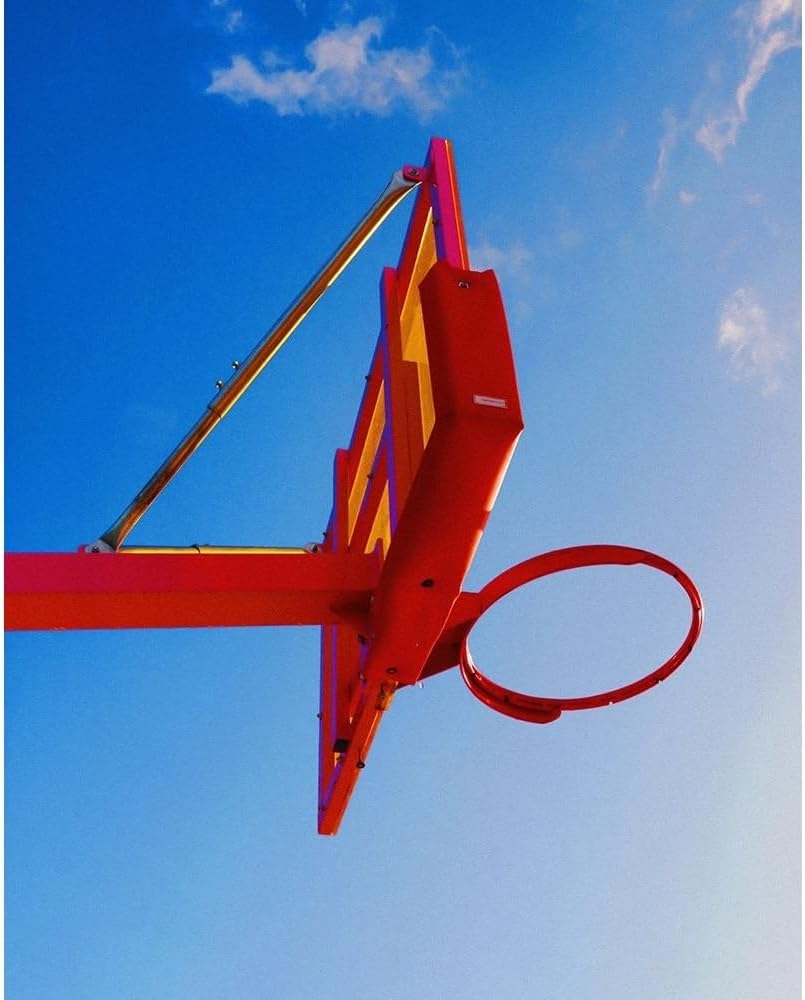 ArtDirect Hoop #4 Unframed Art Print Giclee Poster by Cities of Basketball - Ready for Framing with Customization Sizes 8x10, 11x14, 16x20, 24x30, 36x45, and 48x60 Inches