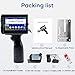 CHIKYTECH Handheld Inkjet Printer, 12.7mm Print Height for Batch Number Date Logo QR Code Barcode Picture Printing on Any Surfaces (Handheld Inkjet Printer)