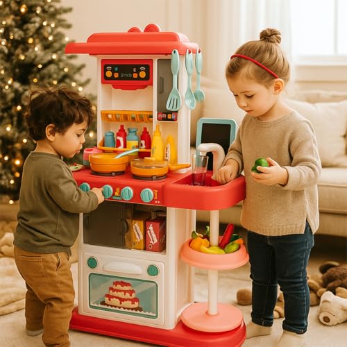 Consejos para Comprar aurrera jugueteria disponible en línea para comprar. 46 BABY GAON Cocina de Juguete para Niños y Niñas Juego Didactico 73 cm de 43 Piezas con Utensilios y Comida de Juguete - Cocinita Infantil Recreativa