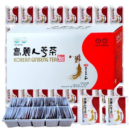 Amazon.co.jp: お試し高麗人参 一和高麗人参茶 6年根 3g×50包 小分け