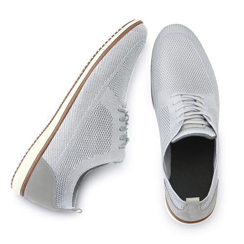 Men's Mesh Casual Sneakers Dress Oxfords Business Versatile Walking Lightweight Tennis Shoes4