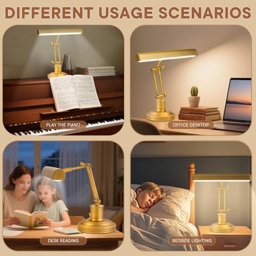 Lampe de piano LED anti fatigue oculaire avec commande tactile sensitive