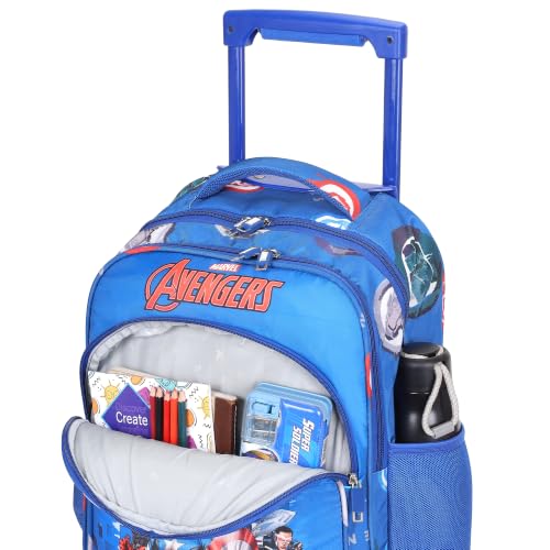 Image of NOVEX Original Kids School Bag with 2 Wheels & Trolley Handle For Easy Travel