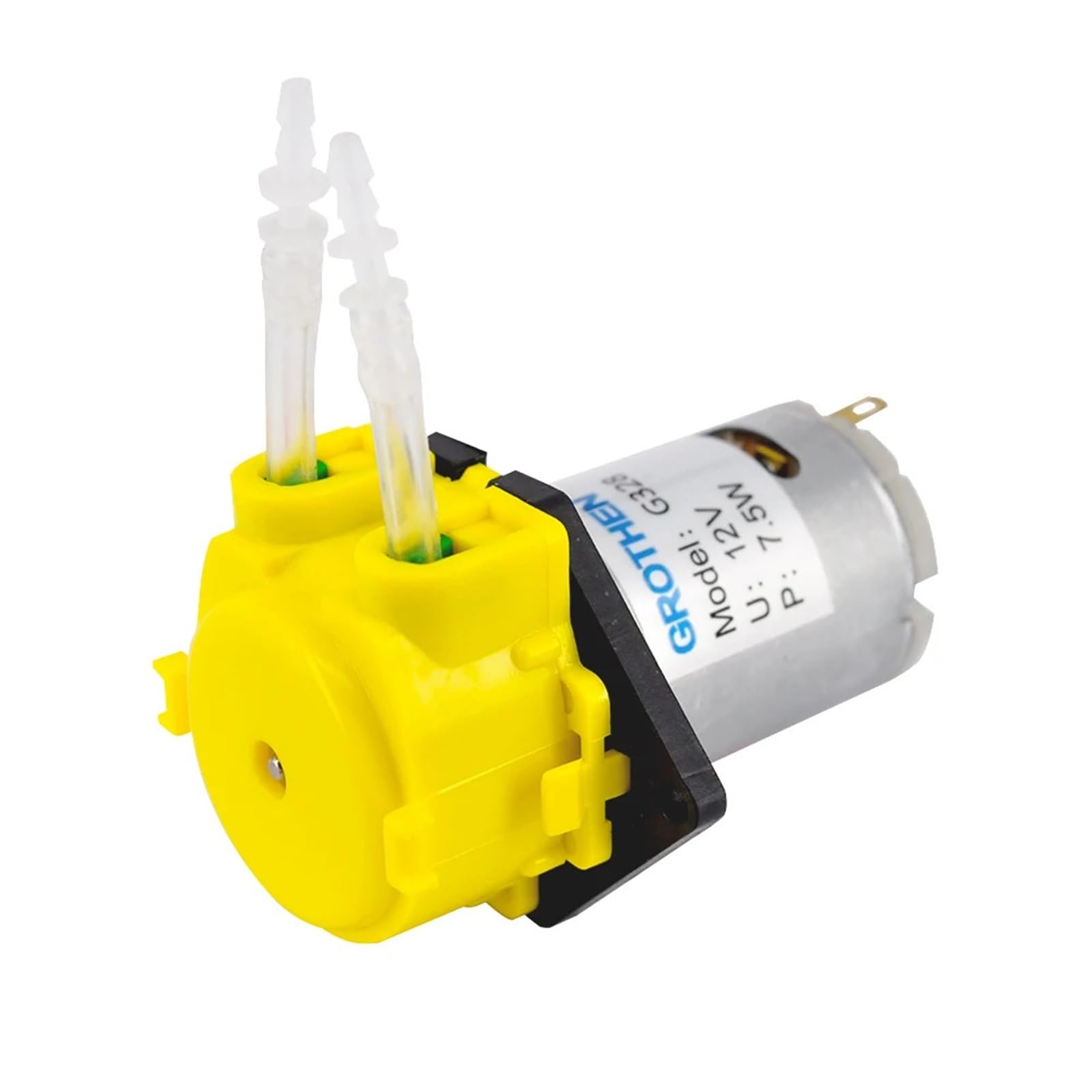 Pompe doseuse péristaltique de couleur, Micro pompe à eau automatique 12v et 24v for réservoir d'aquarium