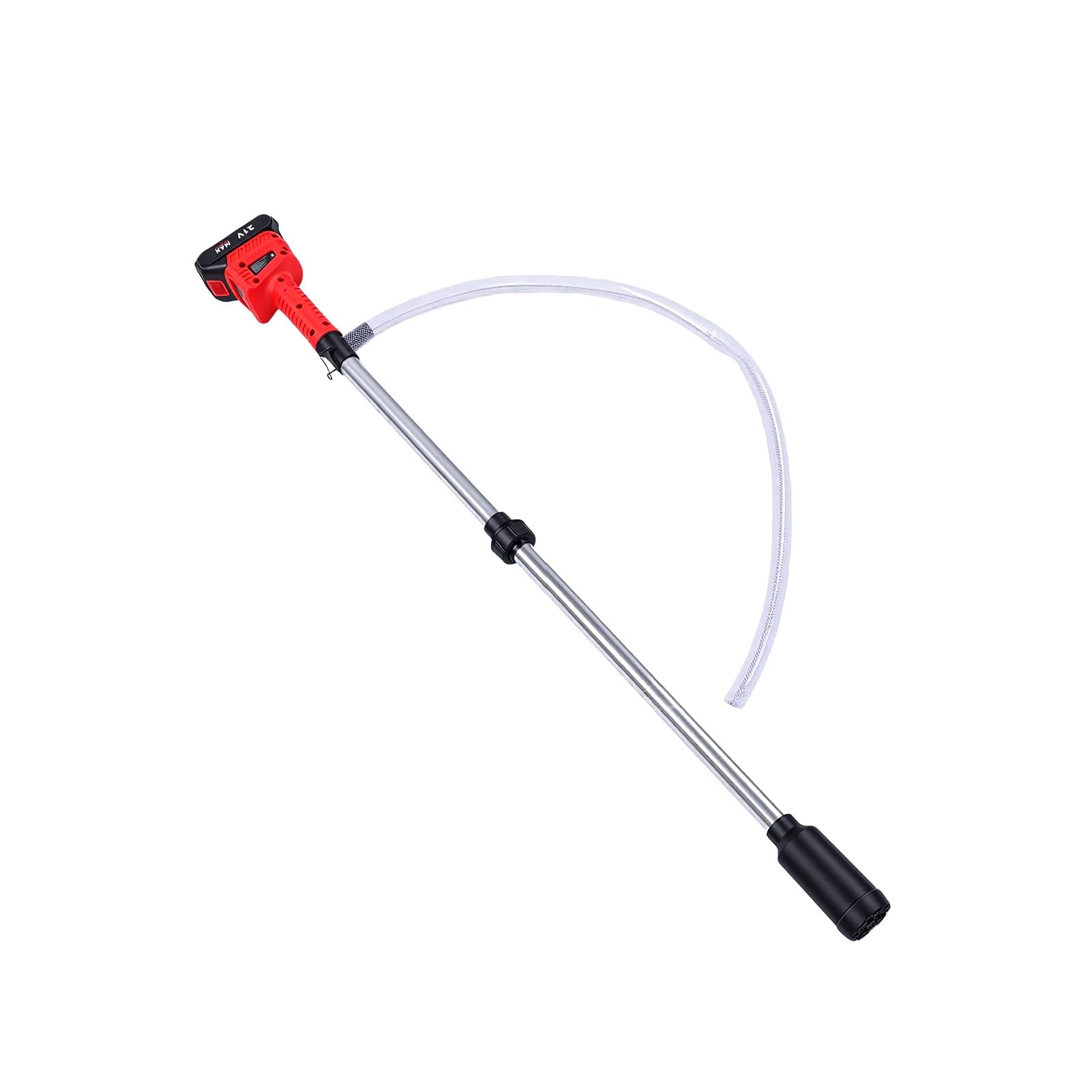 FTVOGUE Pompa Ad Acqua a Batteria Senza Fili 720GPH, Portatile Alimentata | Corpo in Alluminio Anticorrosione, Batteria da 1500 MAh, Sollevamento da 16 Piedi, Presa GHT da 3/4 Pollici, Compatibile