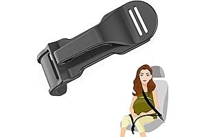Car Hooks for Seat Cover, Seatbelt Hook Adjuster for Pregnancy, Pregnancy Belly...