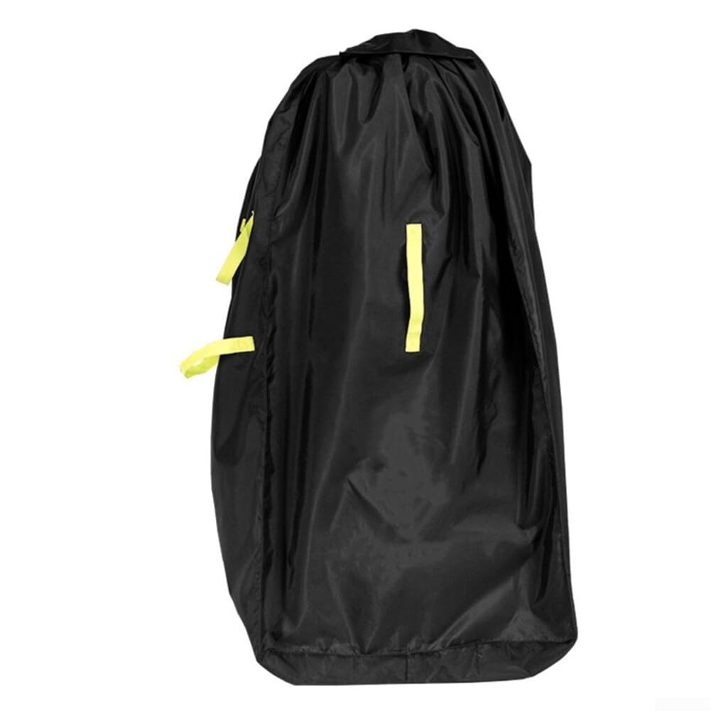 Borsa protettiva per il trasporto del seggiolino auto per passeggino con apertura a coulisse e copertura con fibbia impermeabile, in tessuto Oxford 420D, borsa da viaggio con cinghie per zaino