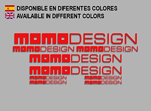 Ecoshirt DW-3MQS-BAJ8 Adesivi Moto Momodesign F161...